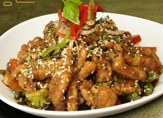 Poulet Sauce à l'ail