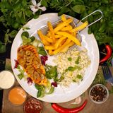 Filet z kurczaka z sosem pieczarkowym