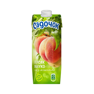 Сік Садочок Персик-Яблуко (0.5л)