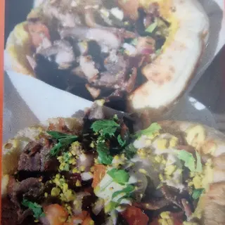 Oferta  duram de  ternera y kebab de pollo patatas  1litro de cocacola 