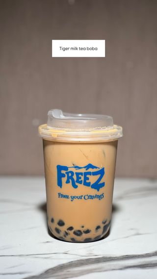 Tiger Milk Tea Boba