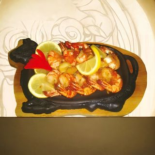 Krewetki na ogniu 6szt