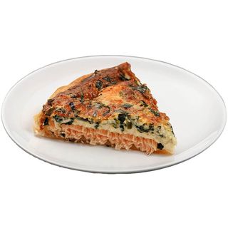 Киш с семгой