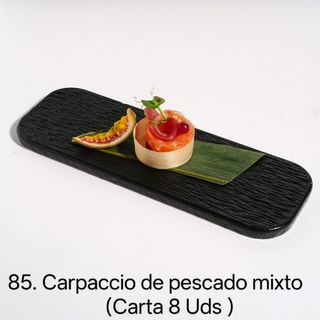Carpaccio de pescado mixto (8 uds.)