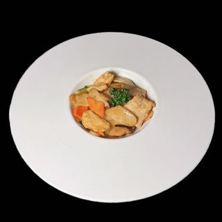 210. GNOCCHI DI RISO CON POLLO E VERDURE