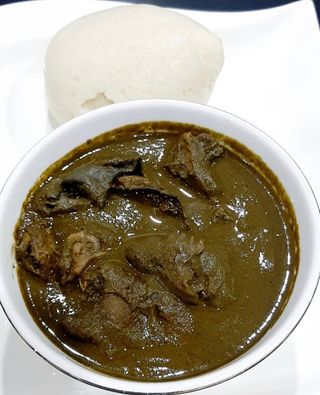 Black Soup + 1 Fufu