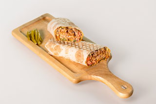 სტანდარტული შაურმა ქათმის ხორცით