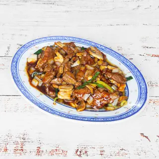 138 - Carne de Vaca com molho de Ostras