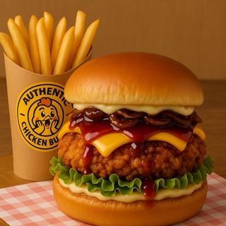 Burger BBQ SPICY con patatas