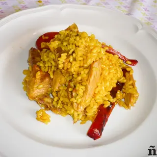 Arroz con pollo campero 