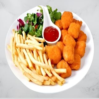 Nuggetsy Z Frytkami