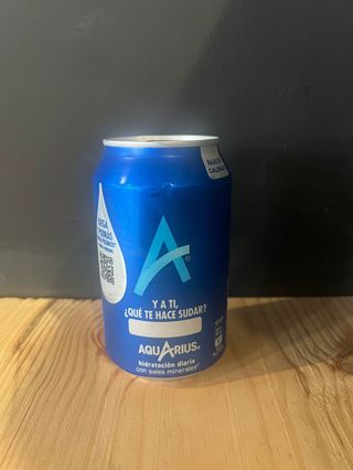 Aquarius Limón lata 330ml.