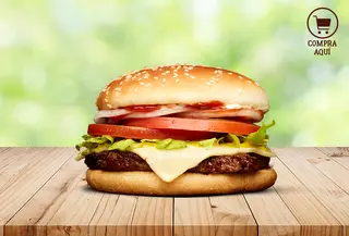 Hamburguesa Duomo's Con Queso