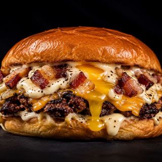 Carbonara Burger