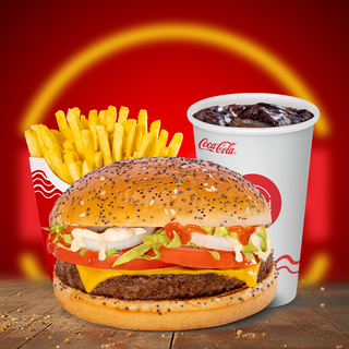 Bash burger veliki meni