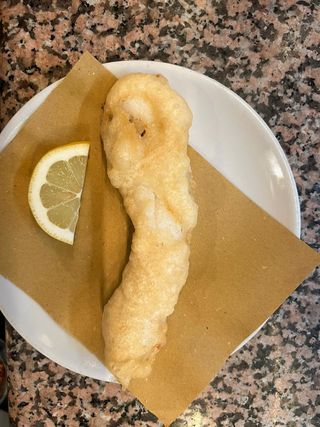 Filetto di baccalà fritto