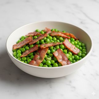 Guisantes Con Bacon