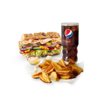 Menú Pechuga de Pavo (15 cm.)