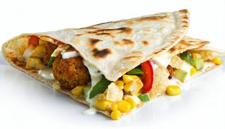Menù piadina falafel