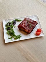 Томлені свинні реберця під соусом, 350г