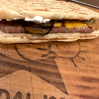 Piadina con salsiccia