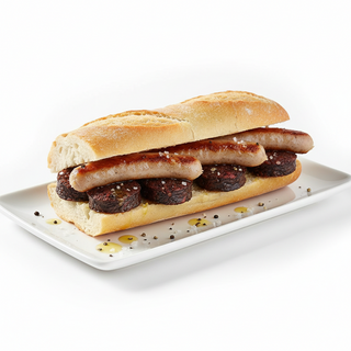 Bocata Blanco Y Negro