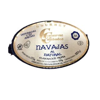 Navajas Al Natural 4/6 Cambados
