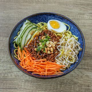 Spaghetti freddi in salsa alla pechinese