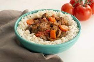 Beef Stew with Rice