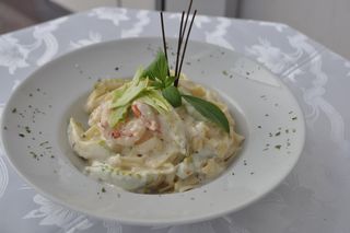 Tagliatelle sa tikvicama i gamborima 450 gr