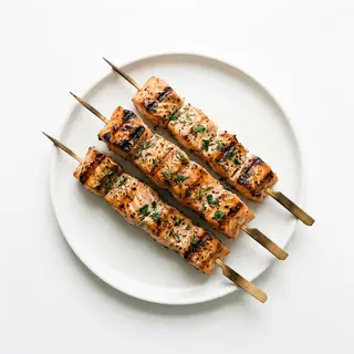 61. Spiedini di salmone