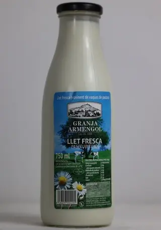 Llet Pasteuritzada Sencera Granja Armengol 1.5L