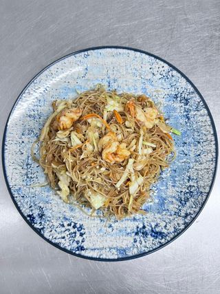 28 Fideo De Arroz Con Gambas