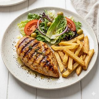 Pechuga de pollo a la plancha