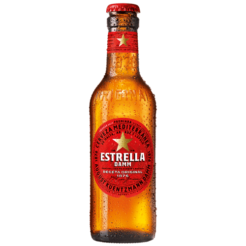 Cerveza Estrella Damm (20 cl.)