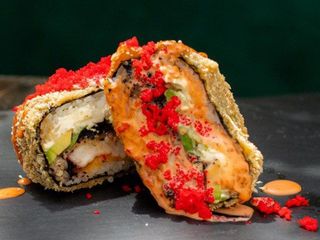 Суші Бургер з тигровою креветкою