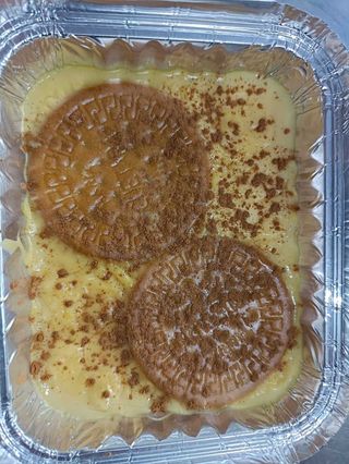 Natillas con galletas