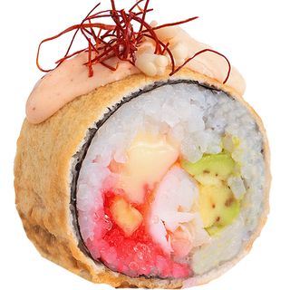 Гарячий рол з креветкою (300г/8шт)