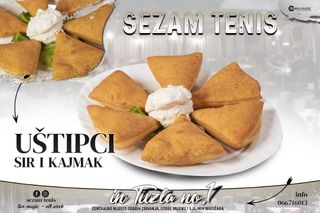 Uštipci sir i kajmak