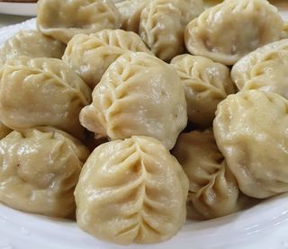 Манты с тыквой