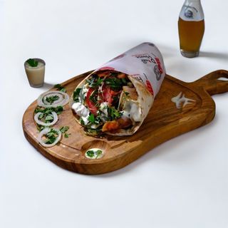 Combo Shaorma Pui Medie si Coca Cola 0