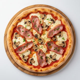 Pizza Speck funghi