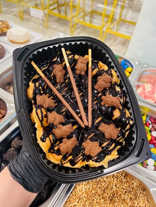 Bubble Waffle Chocolate Dream