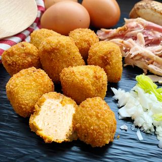 Croquetas de pollo a la brasa (8u)