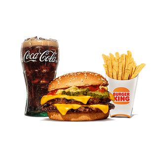 Double  Cheeseburger meal