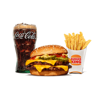 Double  Cheeseburger meal