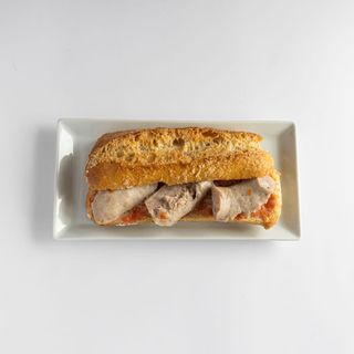 Bocadillo frio butifarra catalana (fría)