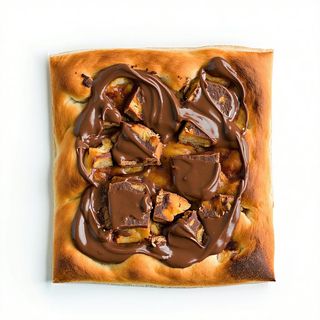 Focaccia con nutella 4 pezzi
