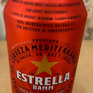 Cerveza Damm Lata