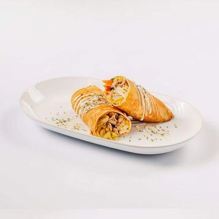 Crepe de Legumes, Atum e Queijo